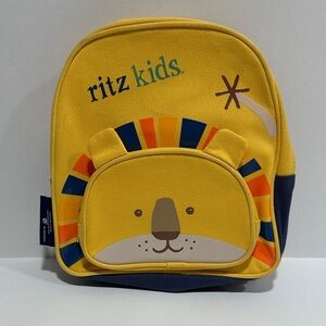 Ritz Kids Yellow Lion Backpack